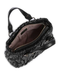 Aide S Handtasche Lederimitat schwarz