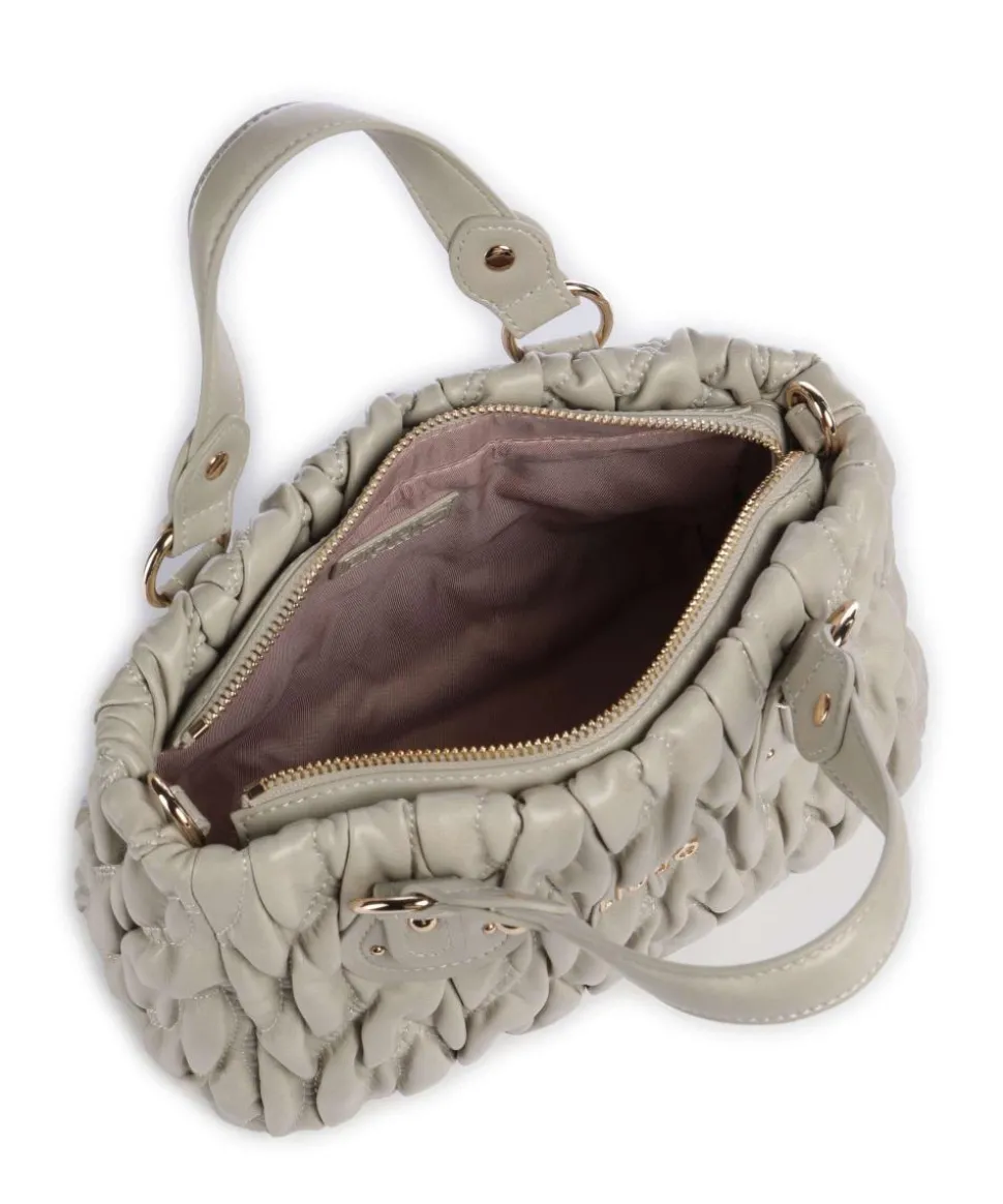 Aide S Handtasche Lederimitat hellgrau