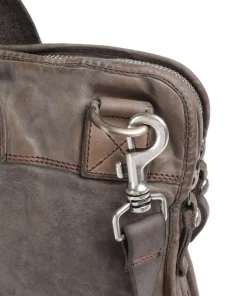 Aktentasche fein genarbtes Rindsleder stein