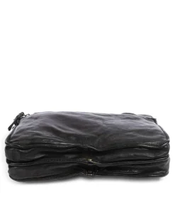 Aktentasche genarbtes Rindsleder schwarz