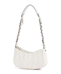 Aldina G-Shine Schultertasche Lederimitat creme