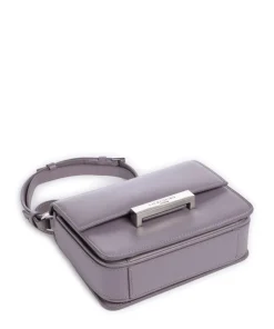 Alex Biker S Umhängetasche Rindsleder violett