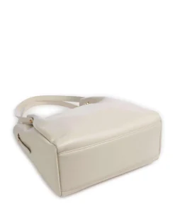 Alexandria Shopper geprägtes Rindsleder creme