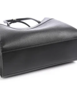 Alexia Handtasche Lederimitat schwarz