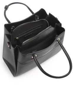 Alexia Handtasche Lederimitat schwarz