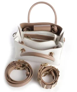 Alexia Handtasche Lederimitat weiß