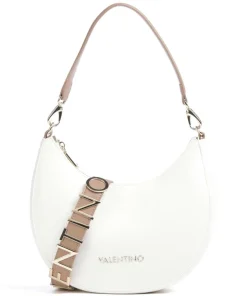 Alexia Schultertasche Lederimitat weiß