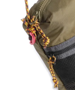 Algir Umhängetasche recyceltes Polyamid olivgrün