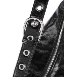 Alias Soft By My Side Beuteltasche Leder schwarz