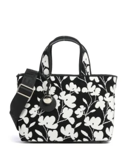 Alissa S Handtasche Textil schwarz/weiß