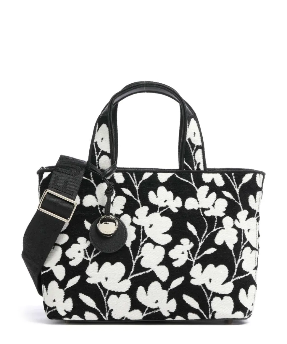 Alissa S Handtasche Textil schwarz/weiß