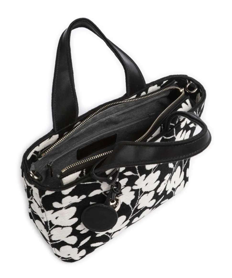 Alissa S Handtasche Textil schwarz/weiß