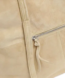 All About Beads Shopper Schafsleder sand