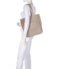 All About Beads Shopper Schafsleder beige