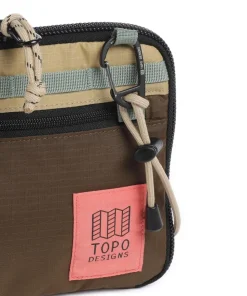 All Adventure Umhängetasche recyceltes Ripstop-Nylon braun