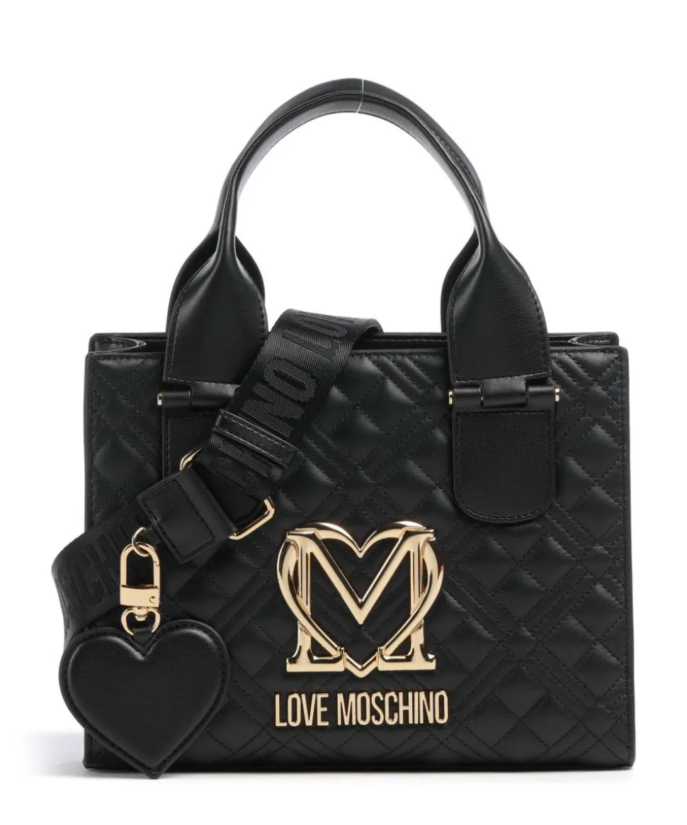 Allure Handtasche Lederimitat schwarz