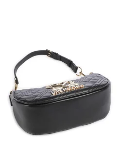 Allure Schultertasche Lederimitat schwarz