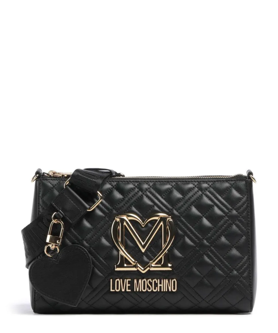 Allure Umhängetasche Nappaleder, Polyurethane schwarz