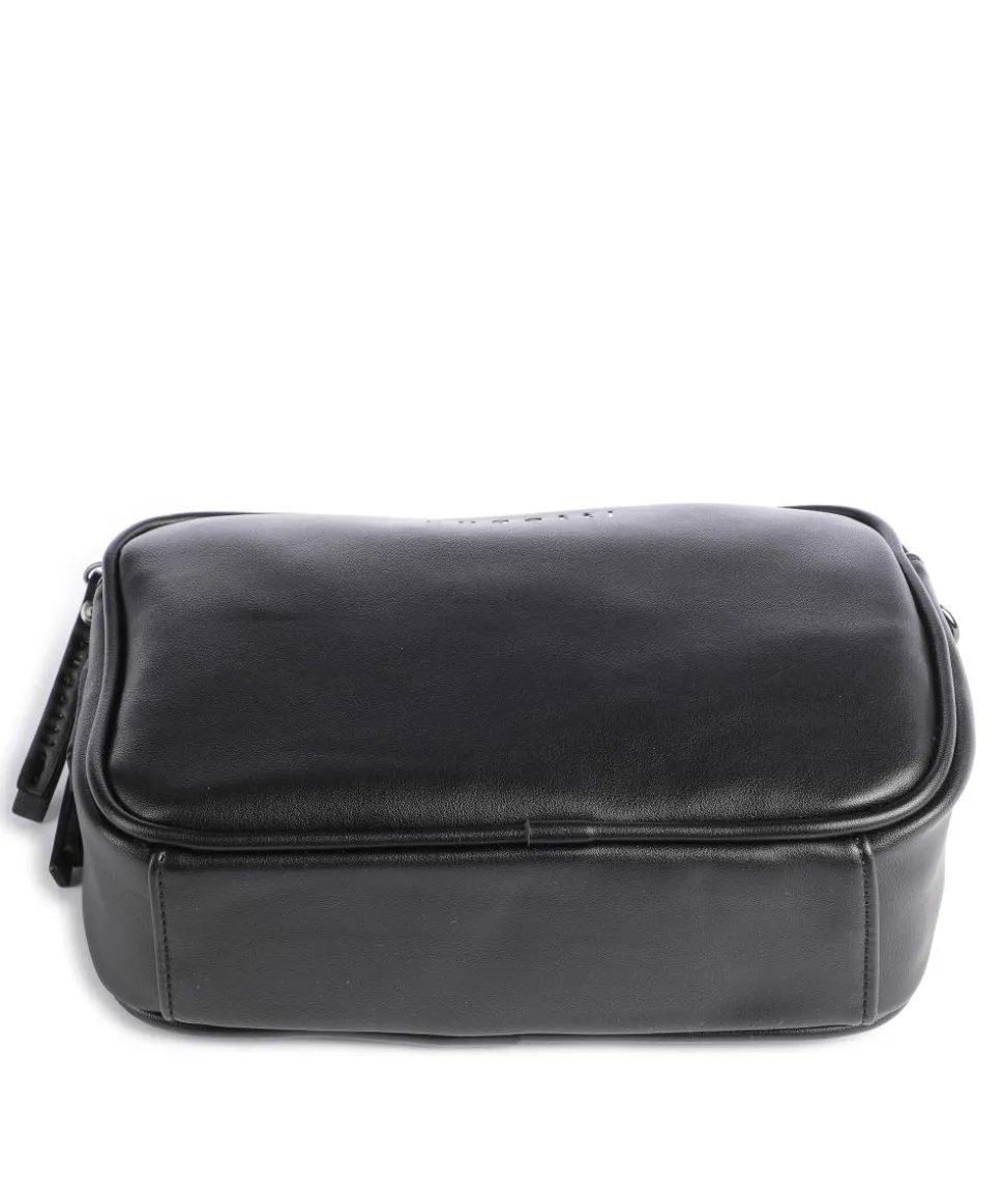 Almata Umhängetasche Lederimitat schwarz