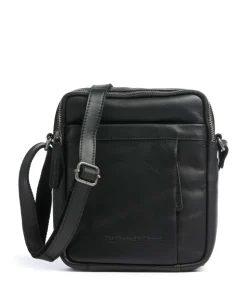 Alva Umhängetasche Pull-Up Rindsleder schwarz