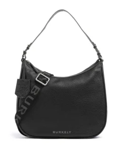 Always Alyx Schultertasche genarbtes Leder schwarz