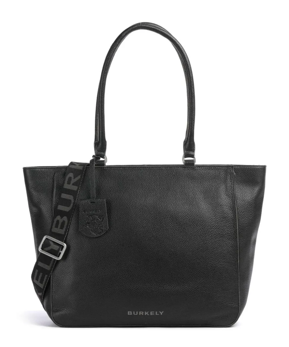 Always Alyx Shopper 15″ genarbtes Leder schwarz