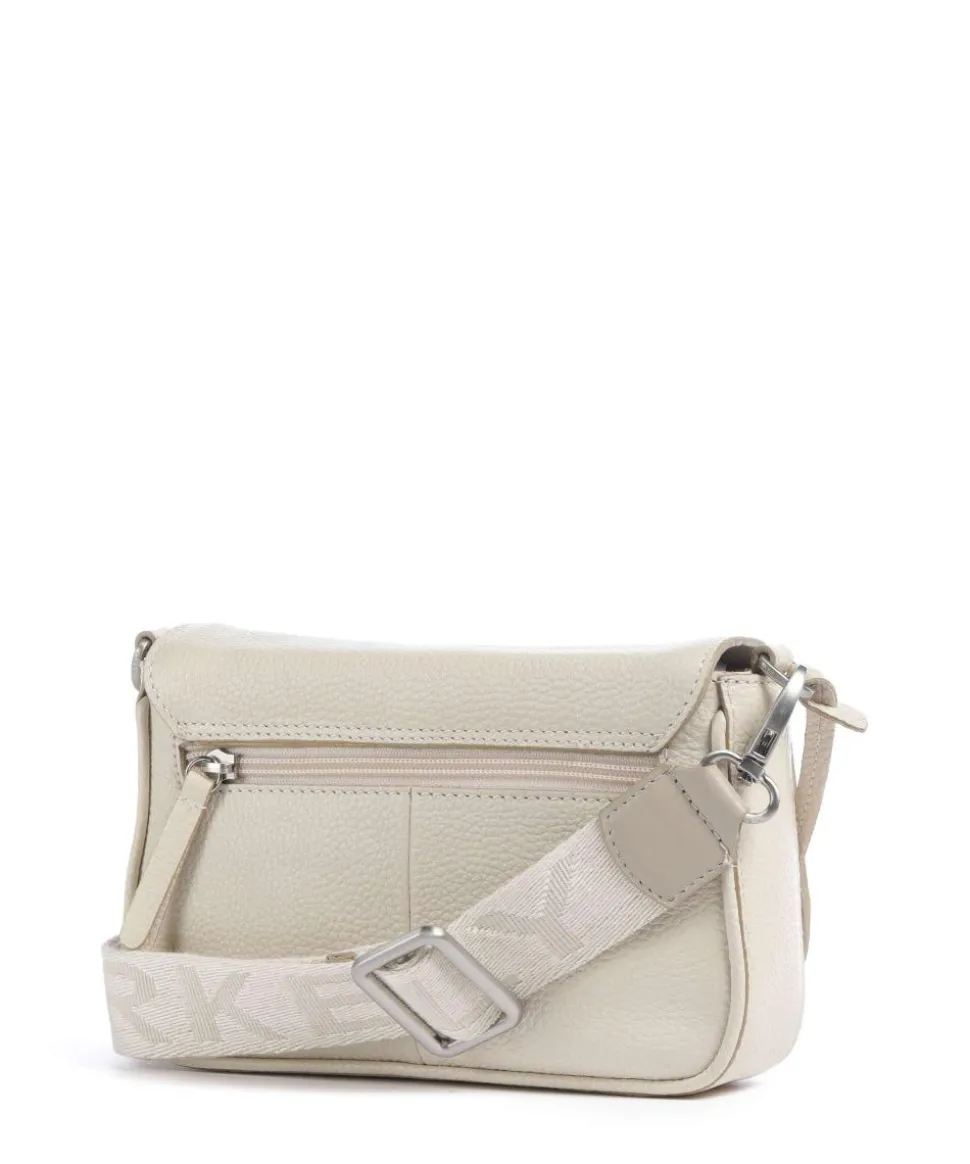 Always Ava Umhängetasche genarbtes Rindsleder creme