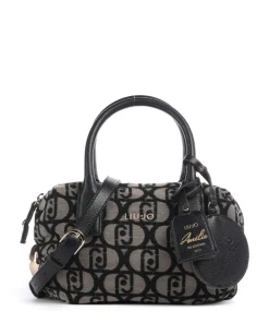 Amelie S Handtasche Polyester natur/schwarz