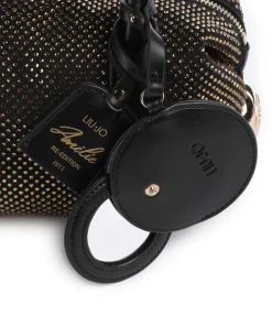 Amelie S Handtasche Textil schwarz