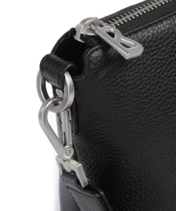 Andermatt Flavia Umhängetasche Leder schwarz