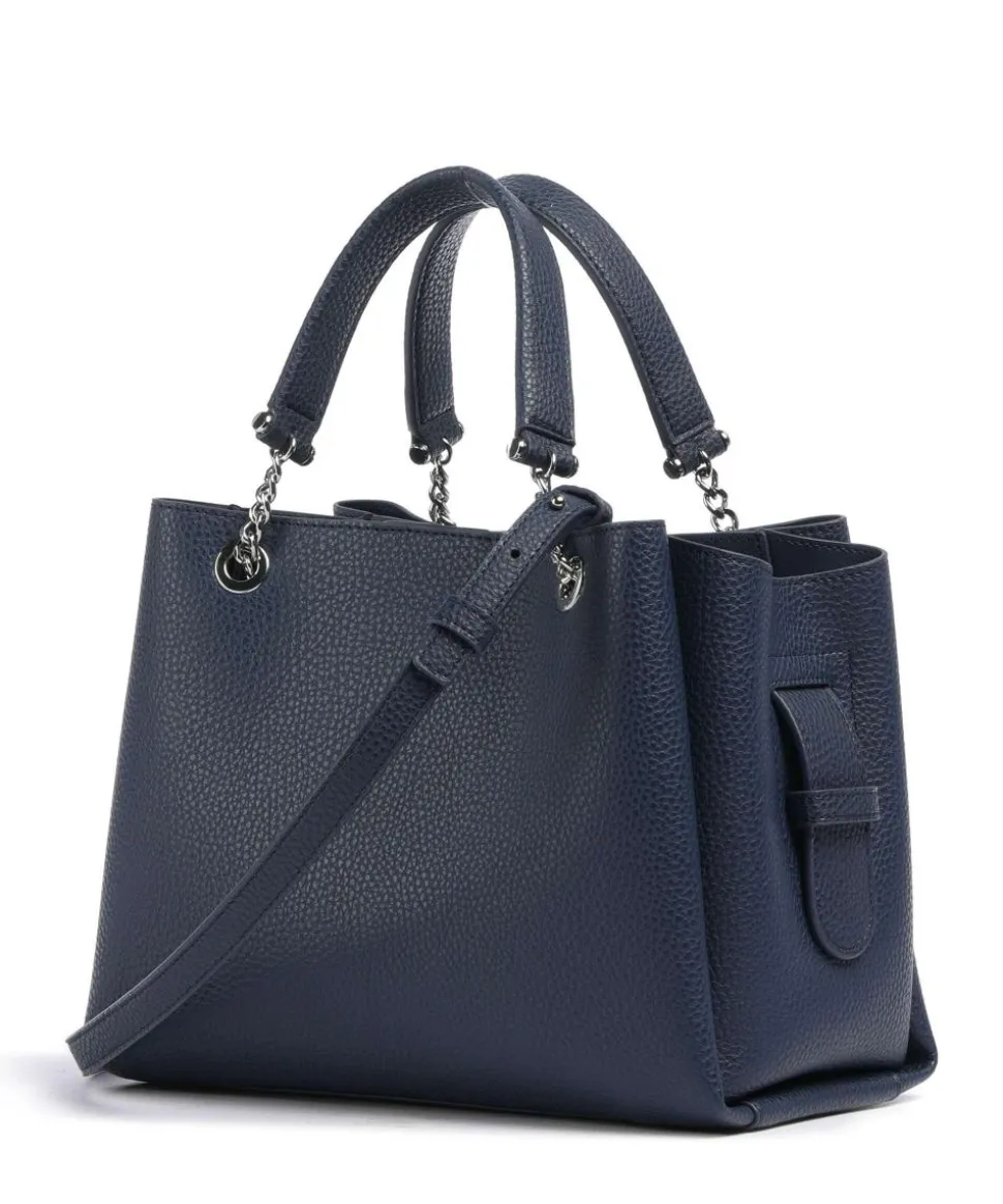 Annie Handtasche Lederimitat navy