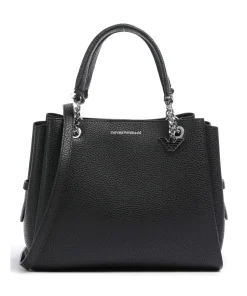 Annie Handtasche Lederimitat schwarz