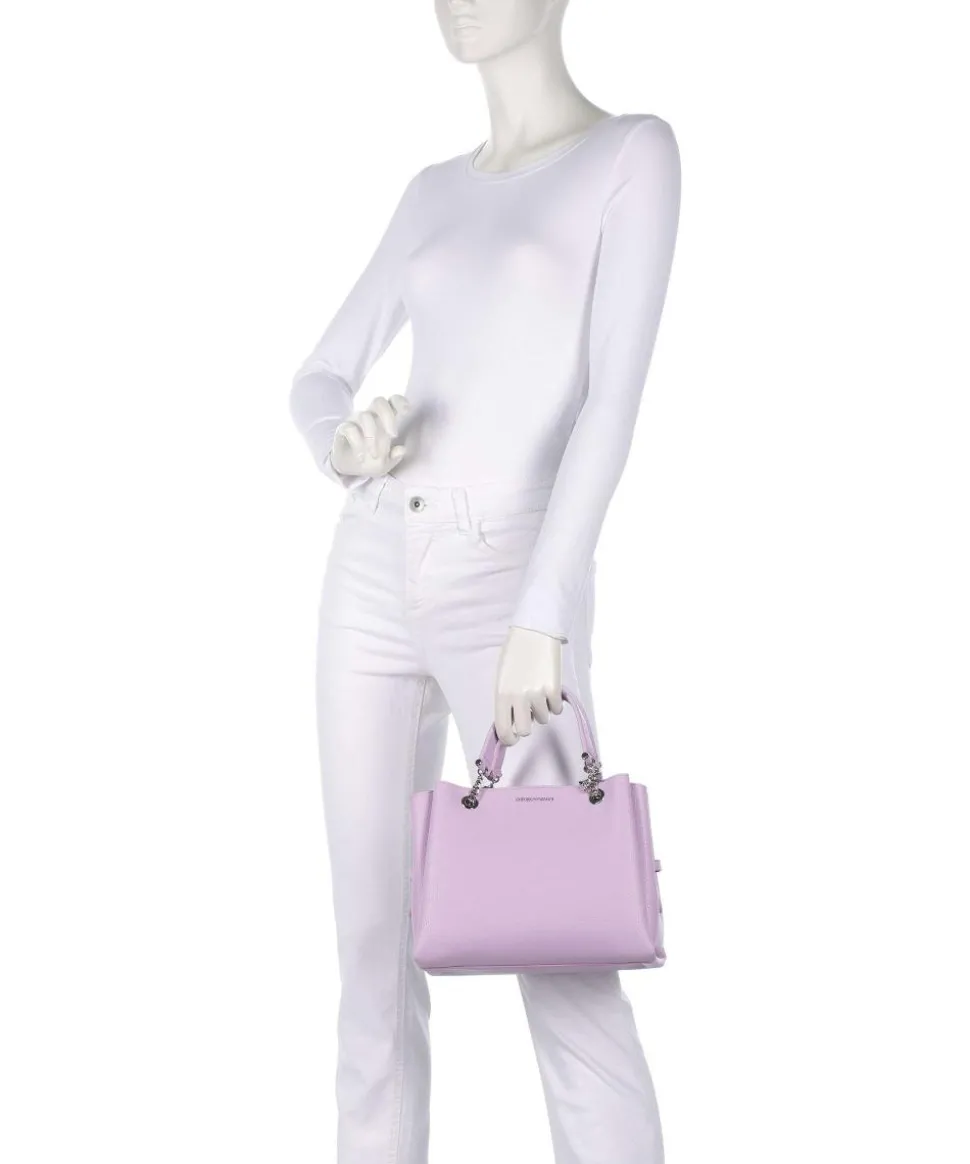 Annie Handtasche Lederimitat rosa