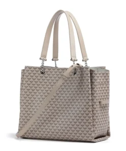 Annie Shopper Lederimitat taupe