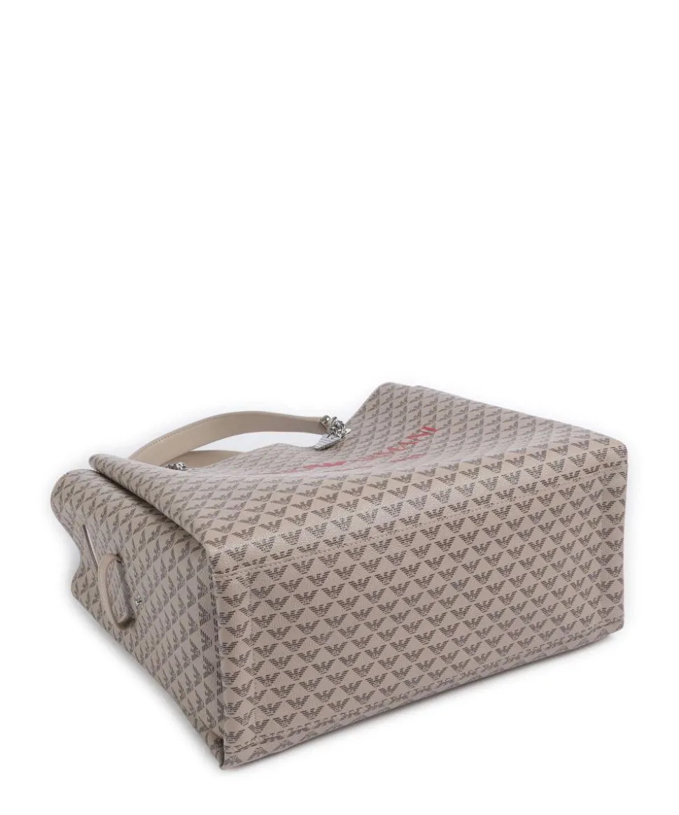 Annie Shopper Lederimitat taupe
