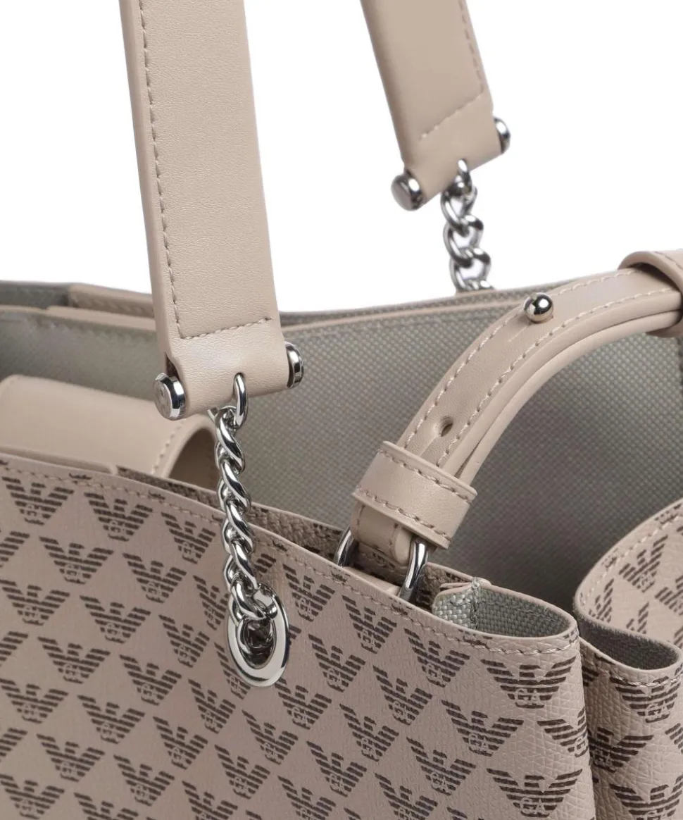 Annie Shopper Lederimitat taupe