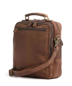 Antic L Umhängetasche Rindsleder braun