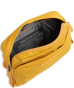 Aoyama Umhängetasche recyceltes Nylon senfgelb