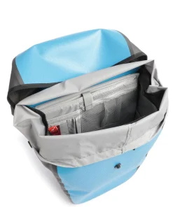 Aqua Commute Single Aktentasche 13″ recyceltes Polyester blau/grau