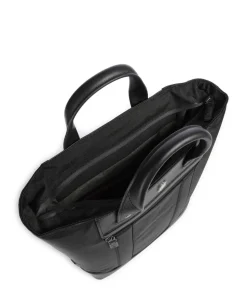 Architecture Urban 2 Shopper 15″ Nylon, fein genarbtes Leder schwarz