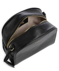 Arden Crescent Umhängetasche genarbtes Rindsleder schwarz