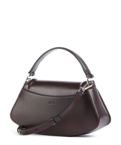 Ariell M Handtasche glattes Rindsleder bordeaux