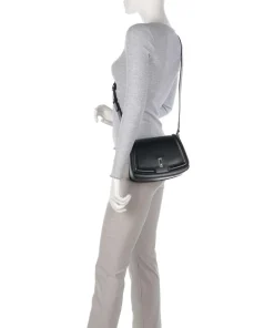 Ariell Umhängetasche fein genarbtes Rindsleder schwarz