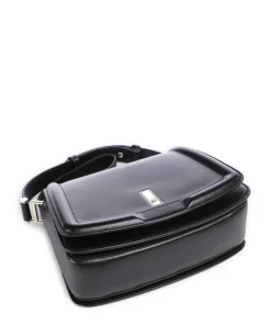 Ariell Umhängetasche fein genarbtes Rindsleder schwarz