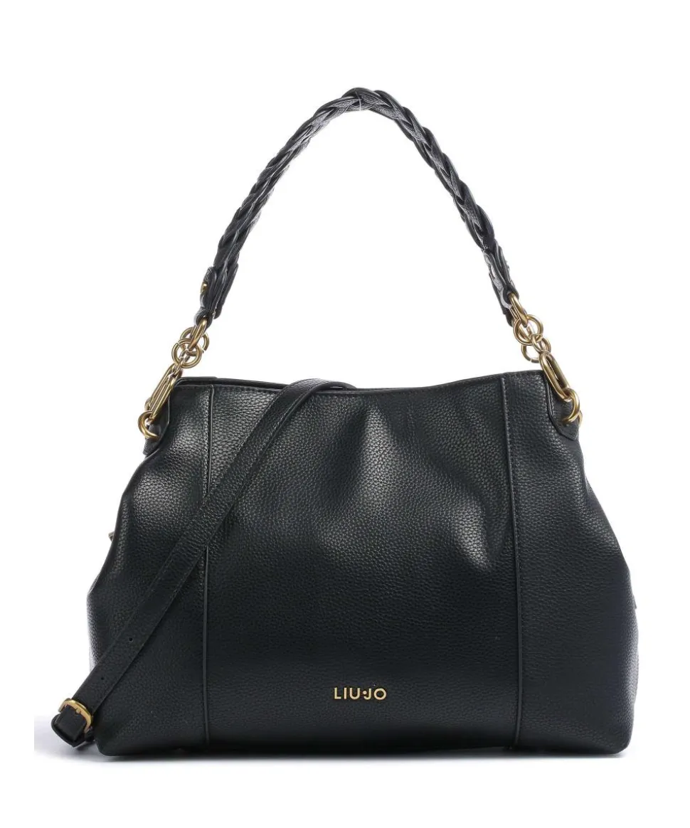 Arizona Beuteltasche Lederimitat schwarz