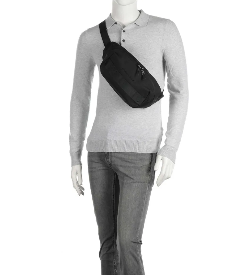 Arne Gürteltasche recyceltes Polyester schwarz