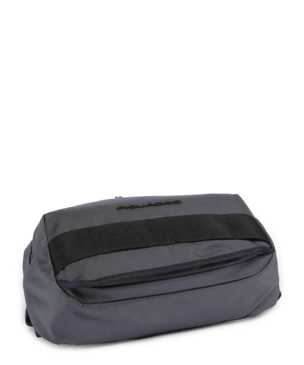 Arne Gürteltasche recyceltes Polyester blaugrau