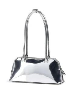 Arnela Mirror Schultertasche Lederimitat silber