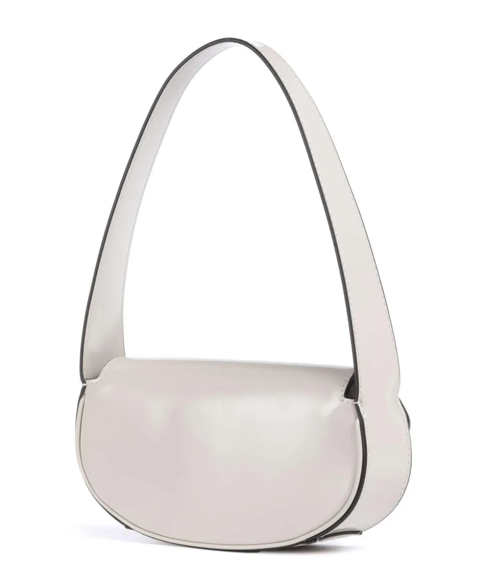 Arnela Schultertasche Lederimitat elfenbein