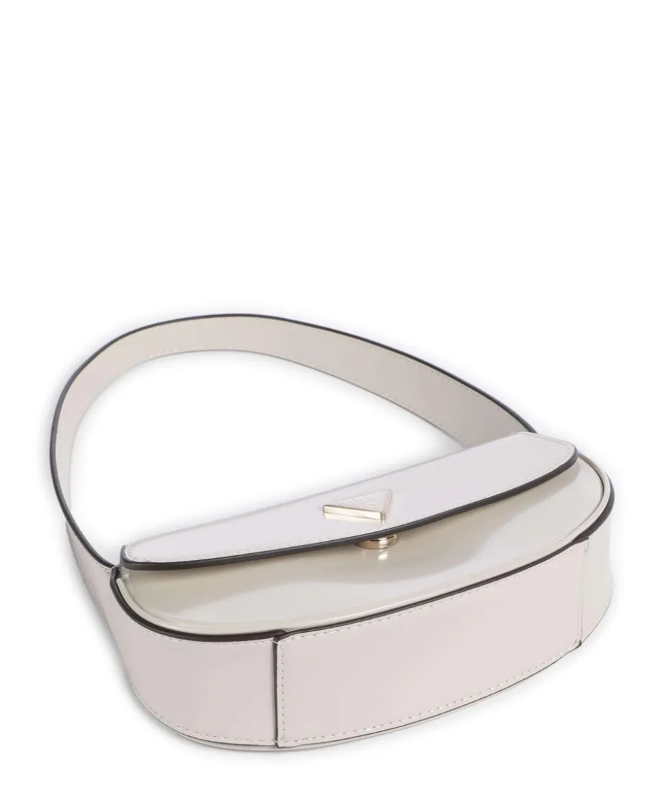 Arnela Schultertasche Lederimitat elfenbein